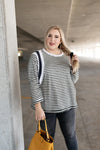 Double Trouble Striped Top