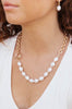 Half Pearl Necklace