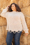 Dusted With Colors in Cream