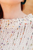 Dusted With Colors in Cream