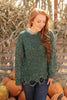 Dusted With Colors in Hunter Green