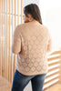 Eden Sheer Top in Mocha