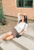 Elly Tweed Skirt in Hazelnut