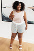 Emery Striped Shorts in Blue