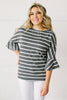 Every Direction Top in Charcoal