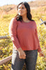 Every Girl's Favorite Basic Top in Brick