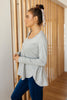 Every Girl's Favorite Basic Top in Heather Gray