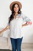 Exquisite Embroidery Blouse
