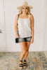Eyelet You Know Camisole In Off-White