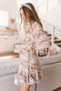 Fancy Me Floral Dress in Ivory