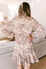 Fancy Me Floral Dress in Ivory