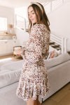 Fancy Me Floral Dress in Ivory