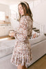 Fancy Me Floral Dress in Ivory