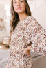 Fancy Me Floral Dress in Ivory