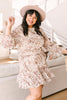 Fancy Me Floral Dress in Ivory
