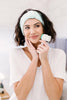 Facial Brush & Headband Set in Blue