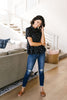 Faded Spots Button-Down In Black