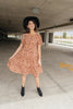 Fall Fancy Tiered Dress In Sunrise