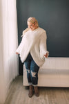 Fantastic Fuzzy Poncho Cardigan