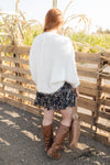 Fantastic Fuzzy Poncho Cardigan