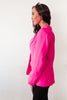 Fierce and Chic Blazer in Hot Pink