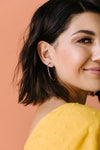 Fiesta Beaded Hoop Earrings