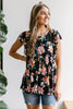 Floral A-line top