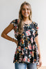 Floral A-line top