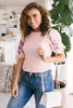 Floral Festival Blouse in Pink