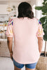 Floral Festival Blouse in Pink