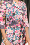 Floral Whimsy Trench