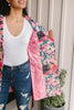 Floral Whimsy Trench