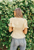 Folksong Floral Top in Yellow