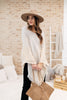 Forever Loved Poncho in Grey