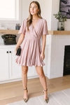 Forever & Always Dress in Mauve