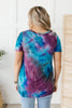 Forever in Love Tee in Teal and Purple