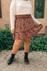 Four Seasons Floral Mini Skirt