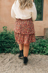 Four Seasons Floral Mini Skirt