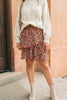Four Seasons Floral Mini Skirt