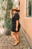 From Romp To Rest Romper In Black
