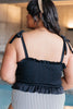 Gather & Bows Swim Top