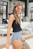 Gather & Bows Swim Top