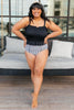 Gather & Bows Swim Top