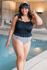 Gather & Bows Swim Top