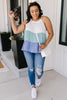 Gimme That Love Top in Aqua