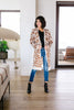 Giraffe Print Long Cardigan