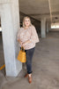 Giraffe Print Bell Sleeve Top