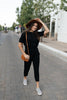Girl Next Door Jumpsuit In Black