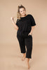 Girl Next Door Jumpsuit In Black