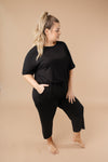 Girl Next Door Jumpsuit In Black